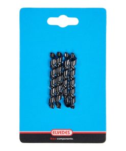 Gaine Spirale Flexible Pour Fil Electrique de Vae et Gaine Elvedes Diam 4,3 - 5 Mm Noir (Vendu Par 4)