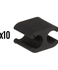 Attache Gaine Frein-Derailleur Elvedes Noir 2,5 - 5 Mm (Vendu Par 10) -Compatible Di2-
