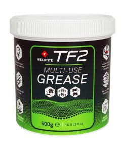 Graisse Velo Weldtite Tf2 Au Teflon Avec Plateau Suiveur Rouge (Pot 500 G) -Compatible Carbone-