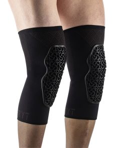 Protection Genouilleres Vtt Seryt Flow Alps Antibacterien, Antiderapante, Sans Couture Noir L-Xl (Vendu à La Paire) 300 G -Ce En 1621.1 Niveau 1-