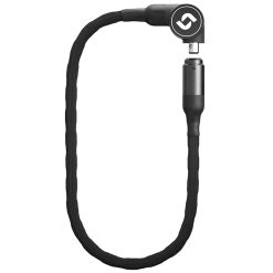 Antivol Velo Chaine Deverouillage Par Smartphone Serea Swift Diam 8 Mm Longueur 125 Cm Noir (Technologie Nfc Fonctionne Sans Batterie) -Niveau Securite 9-15-