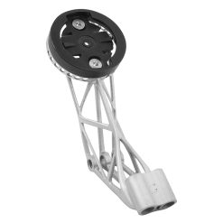 Support Gps - Compteur 3D Titane Fixation Pour Cintre Guidon Giant Generation 10 Tcr Specific Compatible Garmin 1050 17.9 G (Livre Avec Support Garmin, Bryton, Wahoo) -Newton-