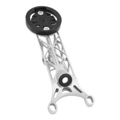Support Gps - Compteur 3D Titane Fixation Pour Cintre Guidon Big Rock Generation 2 Compatible Garmin 1050 12.5 G (Livre Avec Support Garmin, Bryton, Wahoo) -Newton-