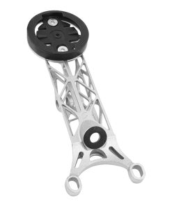 Support Gps - Compteur 3D Titane Fixation Pour Cintre Guidon Big Rock Generation 2 Compatible Garmin 1050 12.5 G (Livre Avec Support Garmin, Bryton, Wahoo) -Newton-