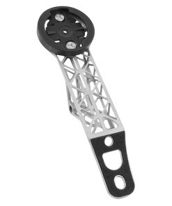 Support Gps - Compteur 3D Titane Fixation Pour Cintre Guidon Exs Aerover Compatible Garmin 1050 12.5 G (Livre Avec Support Garmin, Bryton, Wahoo) -Newton-