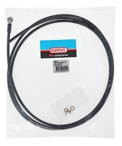 Kit Durite de Remplacement Elvedes Pour Frein Hydraulique Shimano Bh90 Noir 2000 Mm (Inclus Banjo)