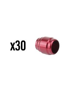 Raccord Durite Frein Elvedes Olive Compatible Sram Av02-1 Rouge (Vendu Par 30)