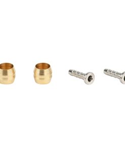Raccord Durite Frein Elvedes Olive et Insert - Pin Compatible Shimano Bh90 (Paire Olive et Insert)