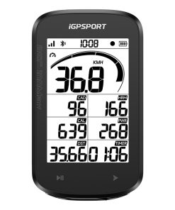 Gps - Compteur Igpsport Bsc100Max Ecran 3,00" Avec Vitesse, Capteur Cadence, Cardio, Compteur de Puissance, Connexion Eclairage Intelligents - Compatible Strava-Training Peaks-Kommot-Insta360...