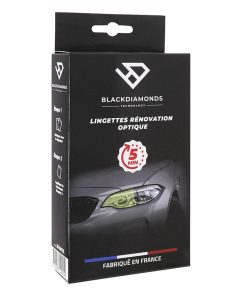 Lingettes Renovation Optique-Phare Blackdiamonds (Kit Complet) Fabrique En France