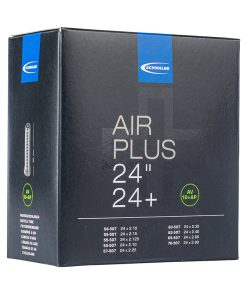 Chambre à Air Velo 24 x 2.10-2.80 Schwalbe Air Plus Valve Standard 40Mm (54-70X507) (Av+10 Ap) (Offre Speciale)