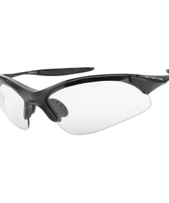 Lunettes Velo Adulte M-Wave Monture Noir Mat Flexible Verres Photochromic Qui S'Adaptent Automatiquement à La Luminosite Protection 100% Uv - (Verre Cat 1-3) (3 Verres Inclus)