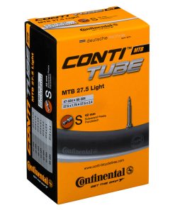 Chambre à Air Velo 27.5 x 1.75-2.40 Continental Mtb Valve Presta Obus Demontable 42 Mm (Offre Speciale)