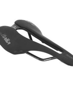 Selle Route-Vtt Italia Slr Boost Superflow Noir Rail Manganese (248X145Mm) (Emballage Sous Sachet)