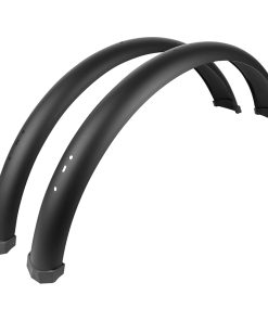 Garde Boue Pour Vae - E-Bike Leader Fox Arriere Noir Pour Tricycle 24" (Vendu à La Paire)