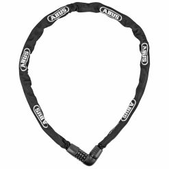 Antivol Velo Articule à Combinaison - Code Abus Tresor 6807 Diam 7 Mm L 140 Cm Noir Pene 360° - Niveau Securite 7