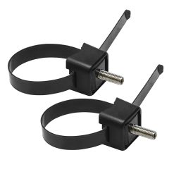 Fixation - Collier Abus Lh Pour Antivol Fer à Cheval Abus (Paire) Compatible Reference 213139, 213132, 223402, 213944, 213134