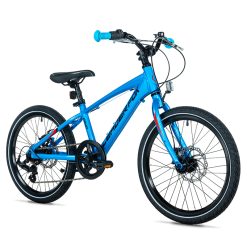 Vélo Musculaire VTT 20 Leader Fox Gamp 2026 Garçon Bleu 6 V (Taille Enfant 120 à 135 cm)