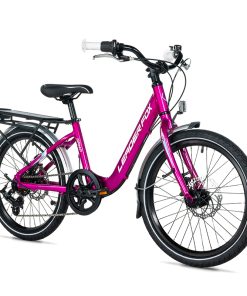Vélo Musculaire VTT 20 Leader Fox Gamp 2026 Fille Fuchsia 6 V (Taille Enfant 120 à 135 cm)