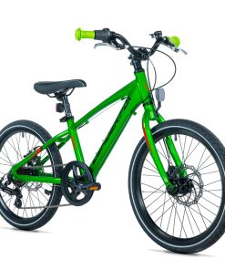Vélo Musculaire VTT 20 Leader Fox Gamp 2026 Garçon Vert 6 V (Taille Enfant 120 à 135 cm)