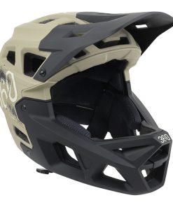 Casque Velo Type Descente Integral Integra Sport 360 Vert Militaire Taille M (55-58Cm) (Vendu En Boite) - Homologue Ce En-1078