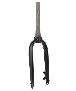 Fourche Vélo Pliant Fat Bike Leader Fox Cody 2024 Conique Lisse 1"1/2 en Bas et 1"1/8 – 28,6 Extérieur Noir