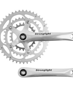 Pedalier Route Stronglight 9-10V. Impact Argent 165Mm 46-34-24