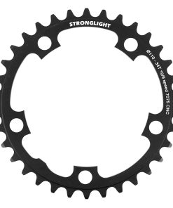 Plateau Route 5Bra D.110 Stronglight 34Dts Interieur Alu Noir 9-10V.