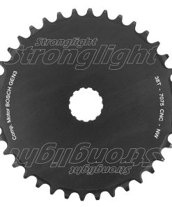 Plateau Vae-E-Bike Direct Mount Pour Bosch Stronglight -3- 38Dts Mono Noir Alu (Plateau Plein 3Ème Generation) Narrow Wide