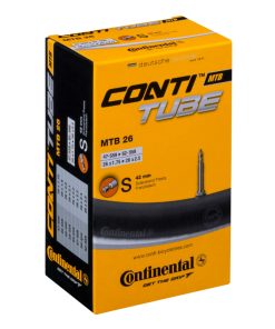 Chambre a Air Velo 26 X 1.75-2.50 Continental Valve Presta Obus Demontable 42 mm