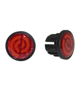 Bouchon de Cintre Guidon Route Bike Ribbon Rouge Reflect (Paire)