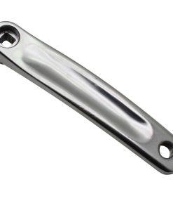 Manivelle Gauche 170 Newton Alu Forge Large Argent (Carre Decale) (Sur Carte)