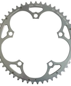 Plateau Route 5 Branches D.135 Stronglight 51 Dents Exterieur Campagnolo Argent Alu 7075 (Axe Carre) 9-10V.