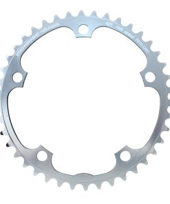 Plateau Route 5 Branches D.135 Stronglight 42 Dents Interieur Campagnolo Argent Alu 7075 (Axe Carre) 9-10V.