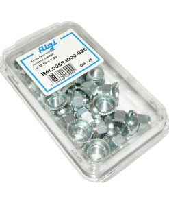 Ecrou de Roue Velo A Rondelle Crantee Algi Diam 10X100 (00593000-100) (Blister de 25)