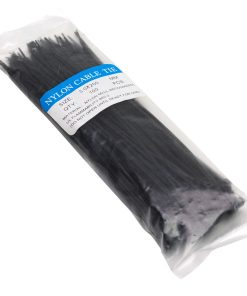 Collier de Serrage Nylon Type Rilsan 2,6X200mm Noir (Par 100)