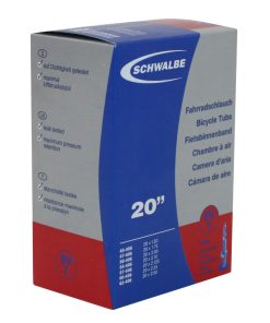 Chambre a Air Velo 20 X 1.50-2.35 Schwalbe Valve Presta (40-406 À 54-428) (Sv7)