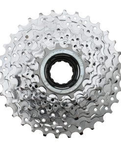 Roue Libre 8V. Sunrace 13-32 Argent Indexee (En Boite) (Compatible Vae Moteur Roue Arriere) 13-14-15-16-18-21-24-28-32
