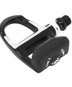 Pedale Route Automatique Fpd Alu Sur Roulement Noir Avec Cales Type Keo (Paire) (Offre Speciale)