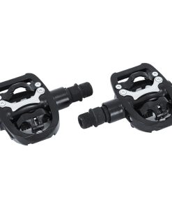Pedale VTT Automatique Polyvalente Wellgo Plateforme 1 Face Classique et 1 Face Vp-SPD Avec Cales (Paire)