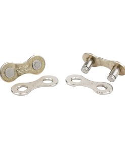 Connecteur de Chaine Velo 7-8V. Newton Compatible Shimano-SRAM (Attache Rapide) (Blister de 2 Pieces)