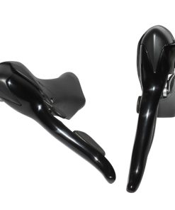 Levier-Manette Route Patin Microshift 7V. Double Alu Noir Compatible Shimano (Paire Sachet Pour Atelier)