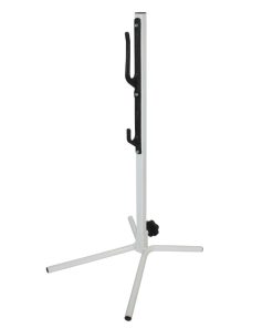 Presentoir-Support 1 Velo Pied Demontable Fixation Sur Base Arriere Blanc Loby