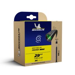 Chambre a Air Velo 29 X 1.85-2.40 Michelin Protek Max A4 Valve Presta 48mm Avec Liquide Anti-Crevaison