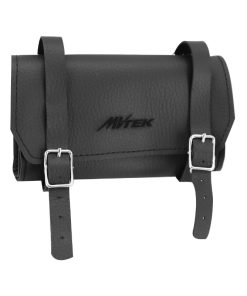 Sacoche de Selle Velo Vintage Style Cuir Noir 16X8.5X3.5Cm