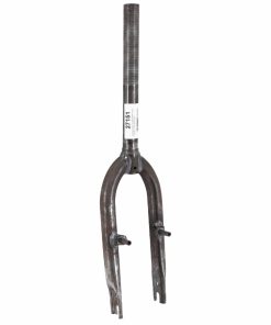 Fourche VTT 16" Acier Brute A Peindre Pivot Filete 1"-22.2 mm Interieur