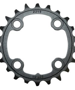 Plateau VTT 4 Branches D.64 Pour SRAM Triple 22 Dents Interieur Origine Noir Pour 3X10V.