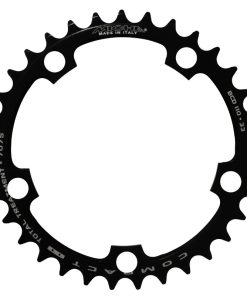 Plateau Route 5 Branches D.110 Miche 33 Dents Interieur Type Shimano et Campagnolo Alu Noir 9-10V.