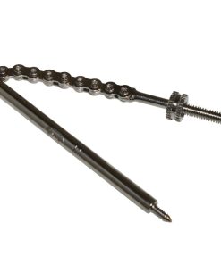 Chainette Sturmey Archer Argent (Partie Fixe 55mm et Chainette 45mm Repere 2)