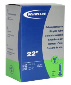 Chambre a Air Velo 550 X 28-35A - 22" Schwalbe Valve Standard Tout Alu (44-484 À 37-501) (Av8)